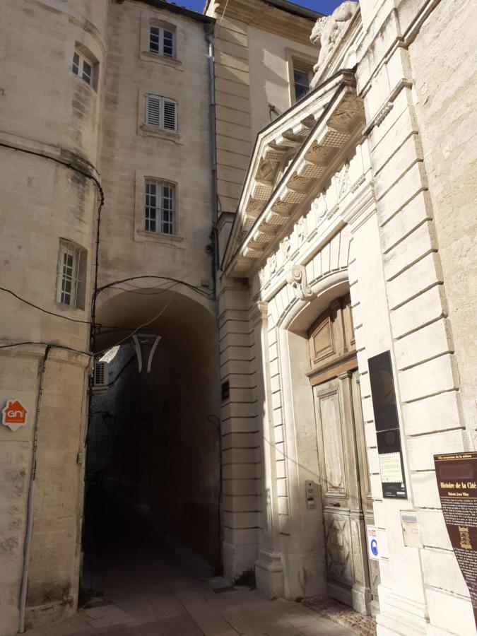 Studio De L'Horloge - Studio De Charme, Hyper Centre Maison Jean Vilar 亞維農 外观 照片